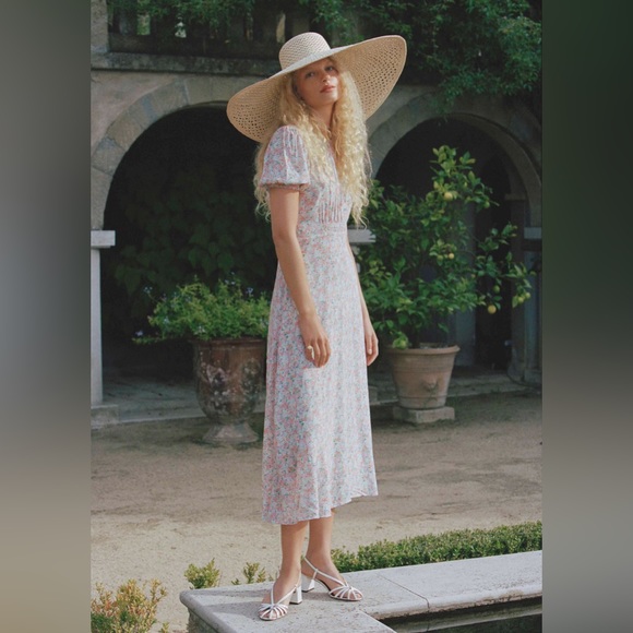 Faithfull the Brand Beline Floral Print Dress - Picture 6 of 16